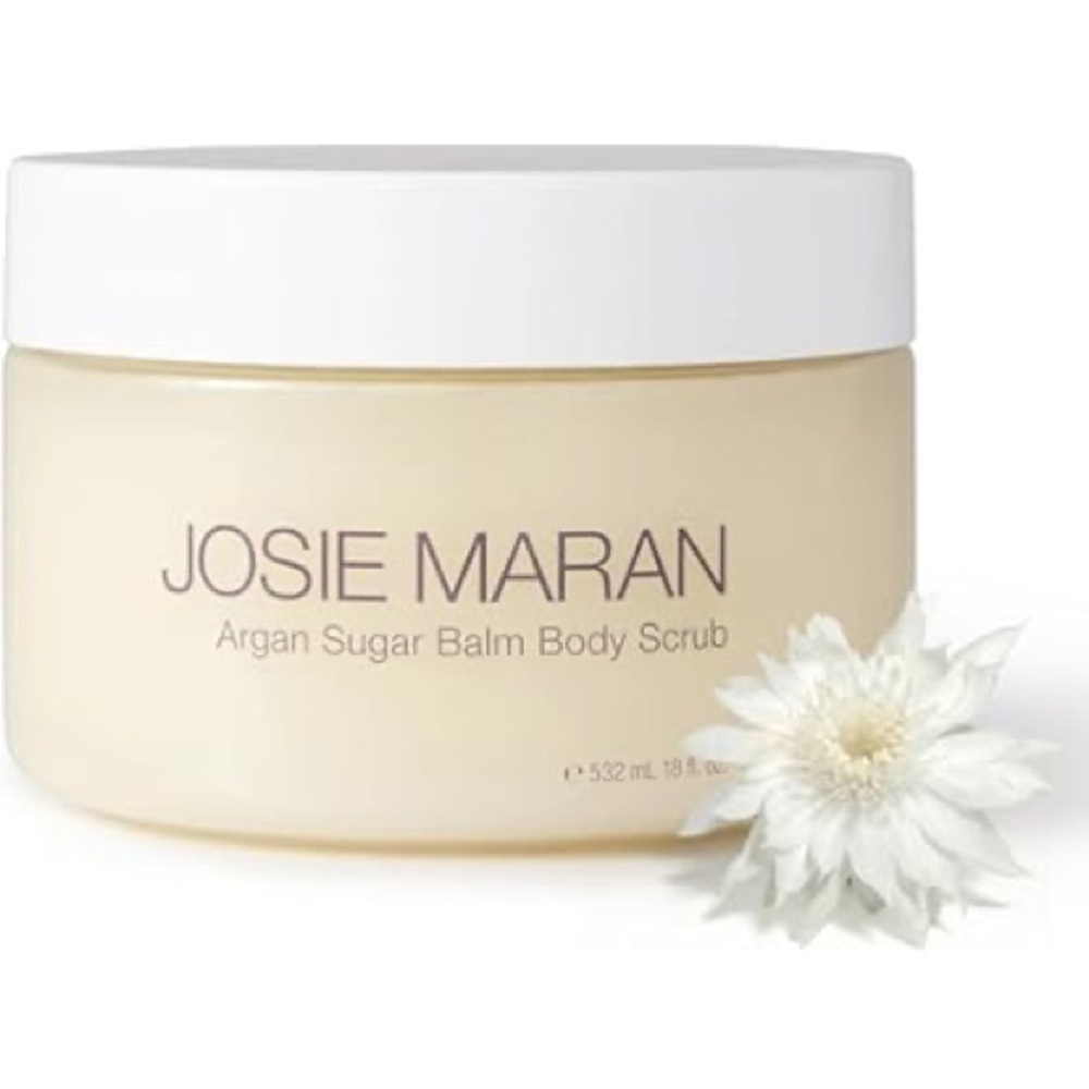 NWOT Josie Maran Argan Sugar Balm Body Scrub in Lavender Citrus 125g